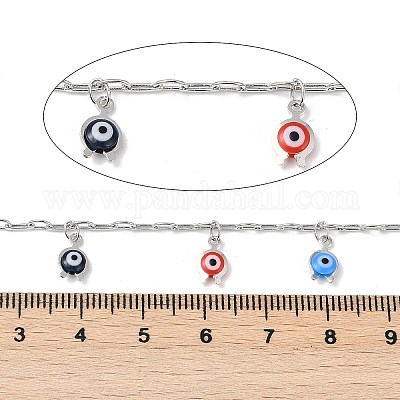 Цепи ручной работы из латуни и эмали CHC-Z001-18P-1