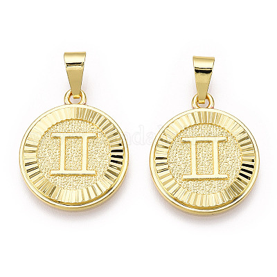 Латунные подвески KK-T070-01G-04-1