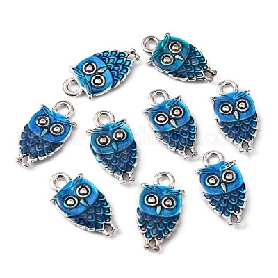 Подвески из эмали и сплава ENAM-C1406-4-1