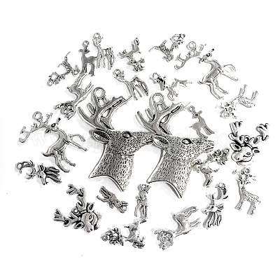 Сплавочные подвески тибетского стиля TIBE-CJ0001-06-RS-1