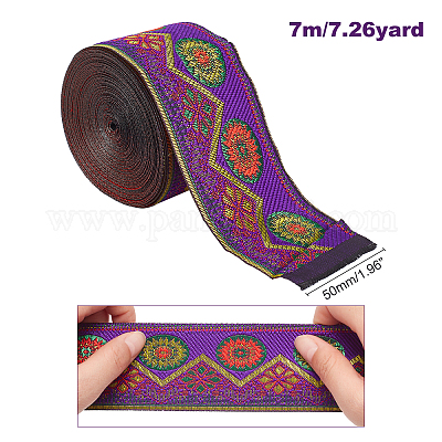 Вышивка полиэфирными лентами&nbsp;OCOR-WH0064-13J-1