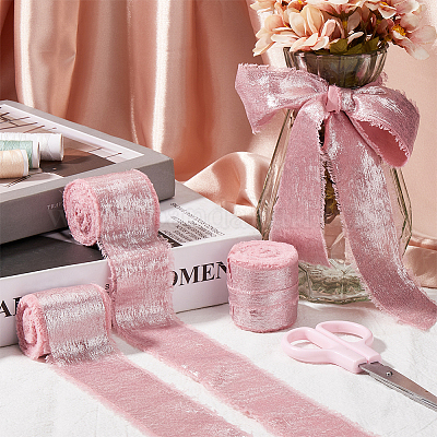 Односторонняя полиэфирная потертая лента горячего тиснения длиной 4.5 м. OCOR-WH20003-08D-1