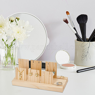 1 набор деревянных подставок для сережек на 2 слота EDIS-DR0001-07B-1