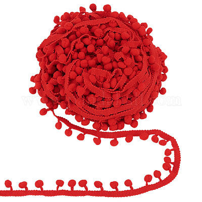 Pompon en polyester&nbsp;DIY-WH0683-63A-1