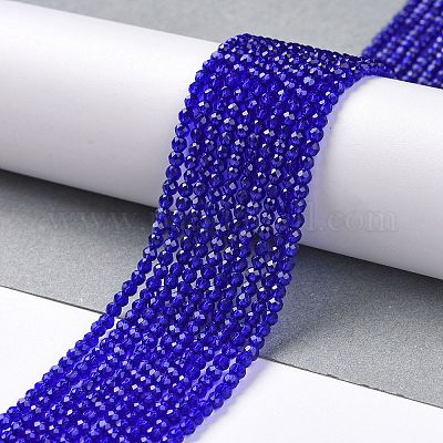 Прозрачные стеклянные бусины X-GLAA-H021-04-09-1