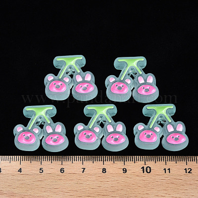 Прозрачные акриловые бусины MACR-S374-04B-05-1