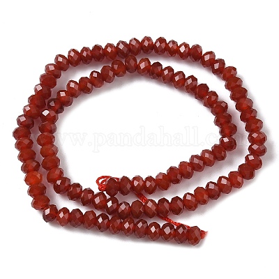 Природные пряди сердолик бисера&nbsp;G-D344-A19-01-1