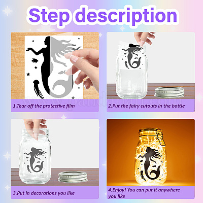 Пленка для ламп из ПВХ для поделок DIY-WH0408-024-1