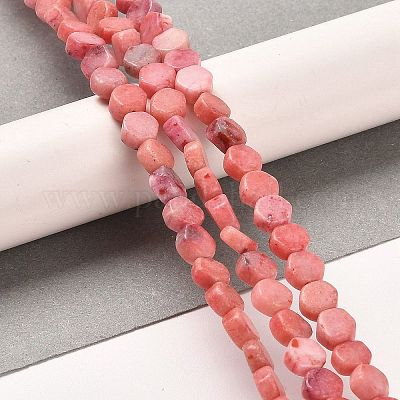 Бусы из натурального доломита G-F765-G05-01-1