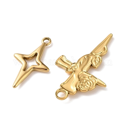 10 шт. подвески из нержавеющей стали 304 STAS-P426-08G-1