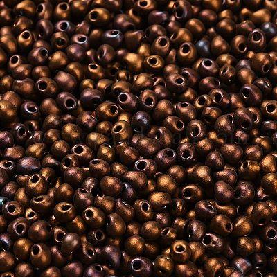 Бусины-капли miyuki 3.4 мм SEED-MY04-DP2005-1