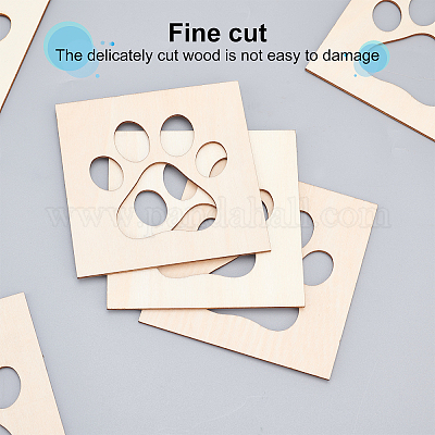 Незаконченные вырезы из дерева WOOD-OC0001-55-1