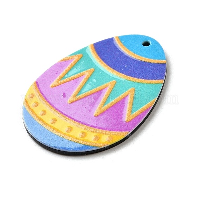 Акриловые подвески на пасхальную тематику OACR-S003-04A-03-1