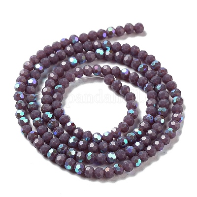 Непрозрачное стекло бисер нитей EGLA-A035-P3mm-L11-1