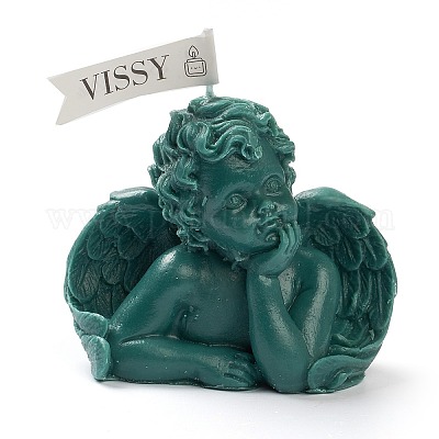 Ароматерапевтические бездымные свечи в форме купидона DIY-B004-C08-1