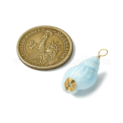 Фарфоровые подвески ручной работы&nbsp;PALLOY-JF03335-1