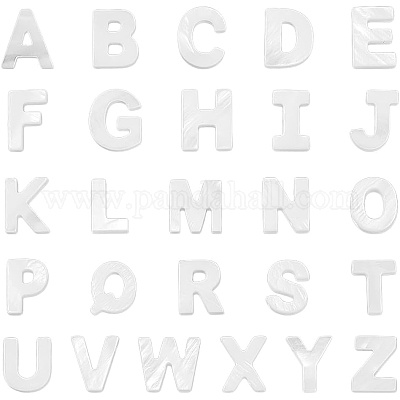 52шт 26 стиля натуральные бусины из пресноводных ракушек SHEL-SC0001-69-1