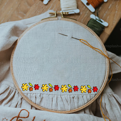 4 лист 11.6x8.2-дюймовых рисунков вышивки палочками и стежками DIY-WH0455-113-1