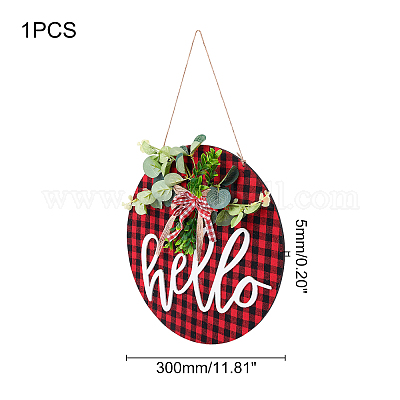 Деревянные украшения HJEW-WH0006-41-1