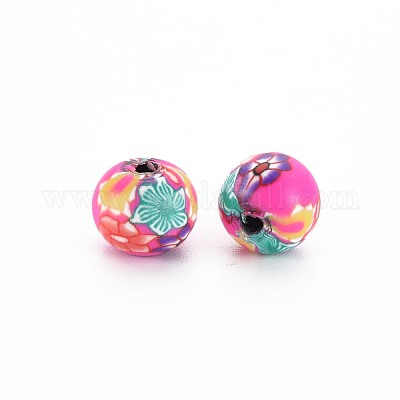 Бусины из полимерной глины  CLAY-N008-055A-06-1