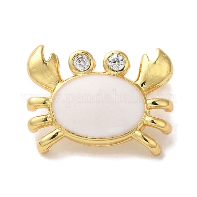 Стойки обшивки латунь микро проложить Циркон подвеску KK-U027-12-04G-1