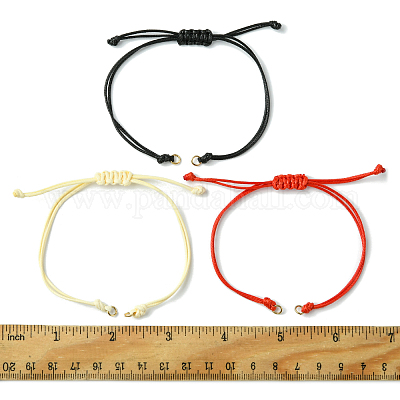 Плетеный шнур из вощеного полиэстера X1-AJEW-JB01153-02-1