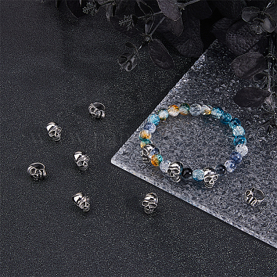 10 шт. бусины из хирургической нержавеющей стали 316 STAS-DC0016-70-1