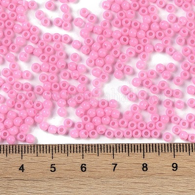 Непрозрачные акриловые бусины SACR-A007-01B-21-1