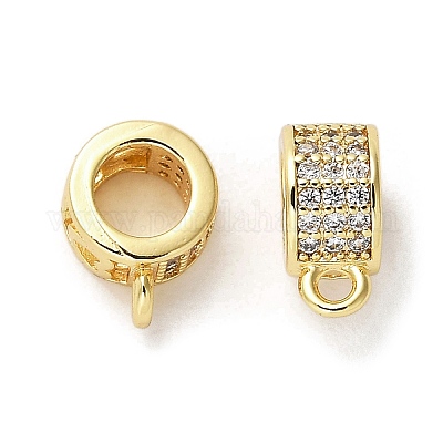 Латунные поручни из кубического циркония с микропаве ZIRC-P112-03G-1