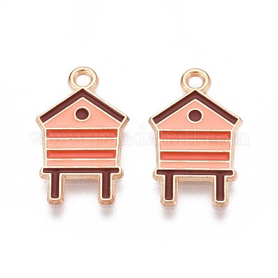 Подвески из эмали и сплава&nbsp;ENAM-T022-60B-1