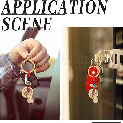 Железные медные денежные брелки KEYC-NB0001-13-1