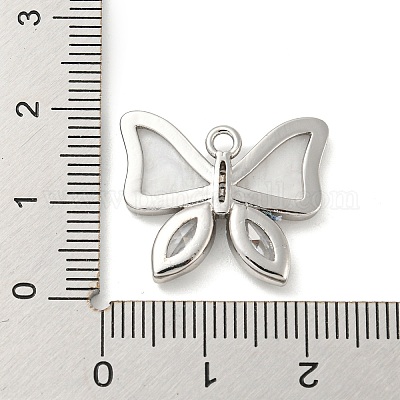 Латунные микро проложить кубического циркония подвески KK-P250-14P-1