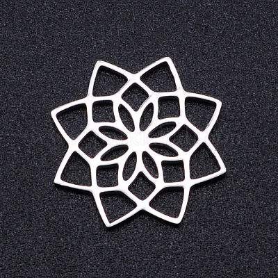 Не тускнеющие филигранные соединительные звенья из нержавеющей стали 201 STAS-S105-JN892-1-1