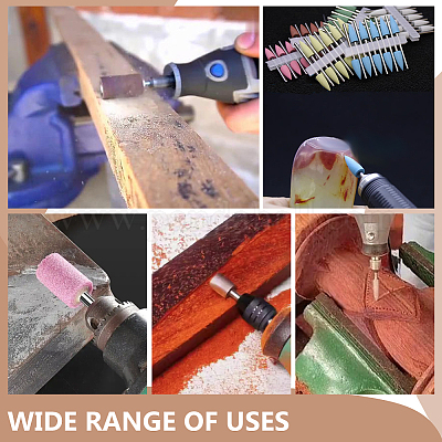 28 шт. многофункциональные полировальные насадки из силикона и сплава TOOL-WH0052-65-1