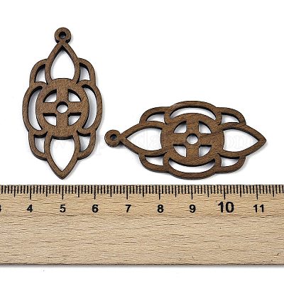 Подвески из орехового дерева WOOD-A025-09-1