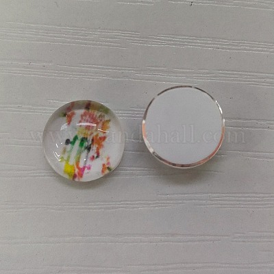 Cabuchones de cristal&nbsp;GLAA-WH0025-31A-02-1