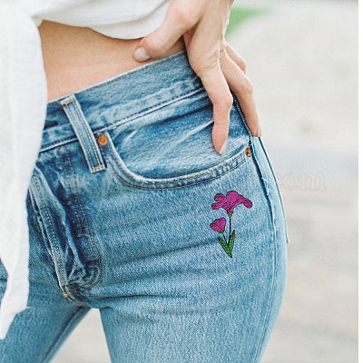 4 лист 11.6x8.2-дюймовых рисунков вышивки палочками и стежками DIY-WH0455-006-1