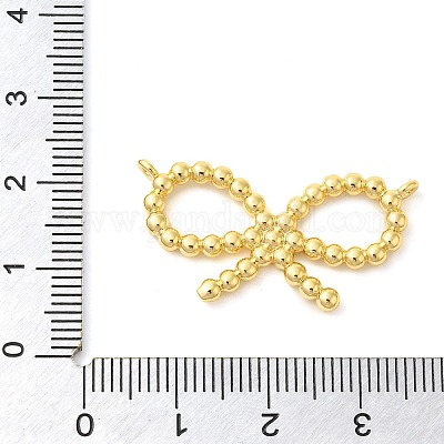 Подвески из латуни с подвесками в виде банта KK-S396-10A-1