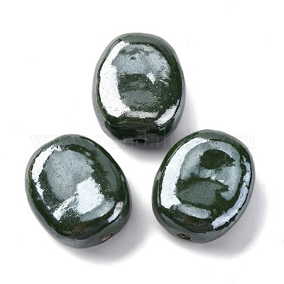 Бусины из полимерной глины  PORC-K005-01A-04-1