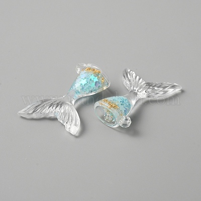 Подвески из светящейся прозрачной смолы RESI-TAC0009-46D-1