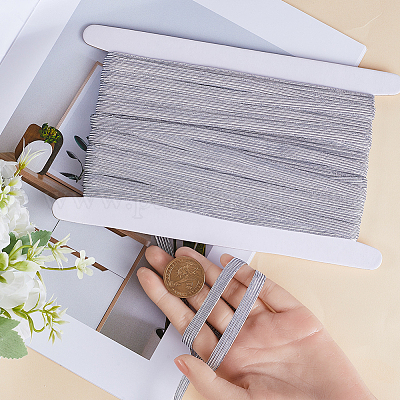 24 ярд плоского нейлонового эластичного шнура/ленты EC-GF0001-36B-01-1