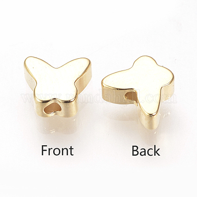 Латунные бусины KK-R058-085G-1