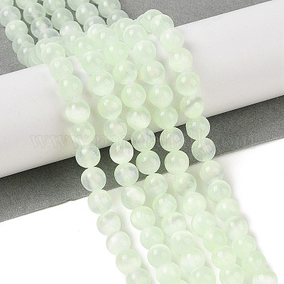 Нити из натурального селенита G-C142-01A-11-1