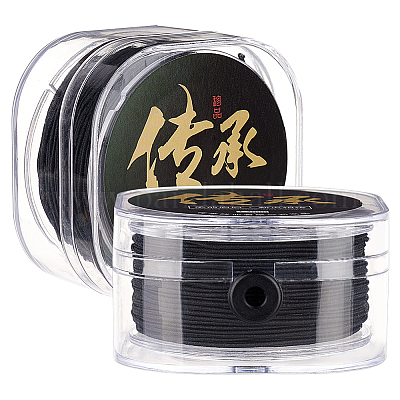 Круглый эластичный шнур из полиэстера EC-WH0026-018B-02-1