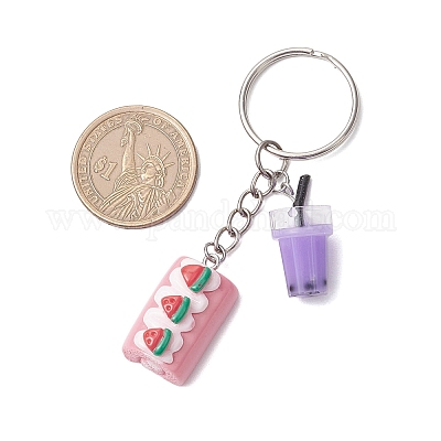 Брелок из искусственной пищевой смолы KEYC-JKC01264-1