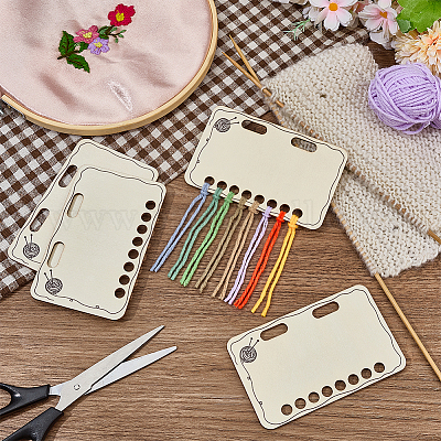 10шт. МДФ температурное одеяло многоразовое цветная таблица AJEW-WH0460-155-1