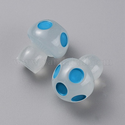 Украшение из светящейся смолы DJEW-WH0039-54E-1