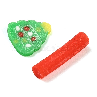 Рождественская тема ручной работы из полимерной глины кабошоны CLAY-Q004-13A-1