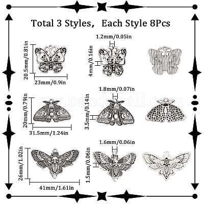 Подвески из сплава в тибетском стиле FIND-SC0005-07-1