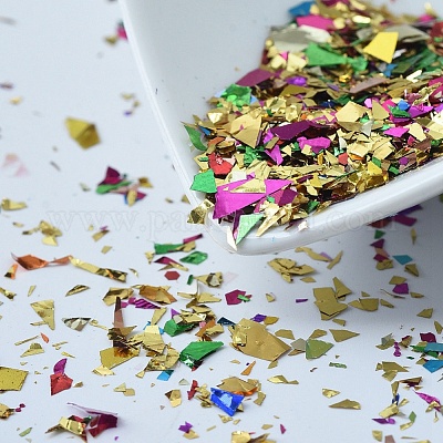 Пластиковые конфеты блестки / пайетка чип DIY-I019-01N-1